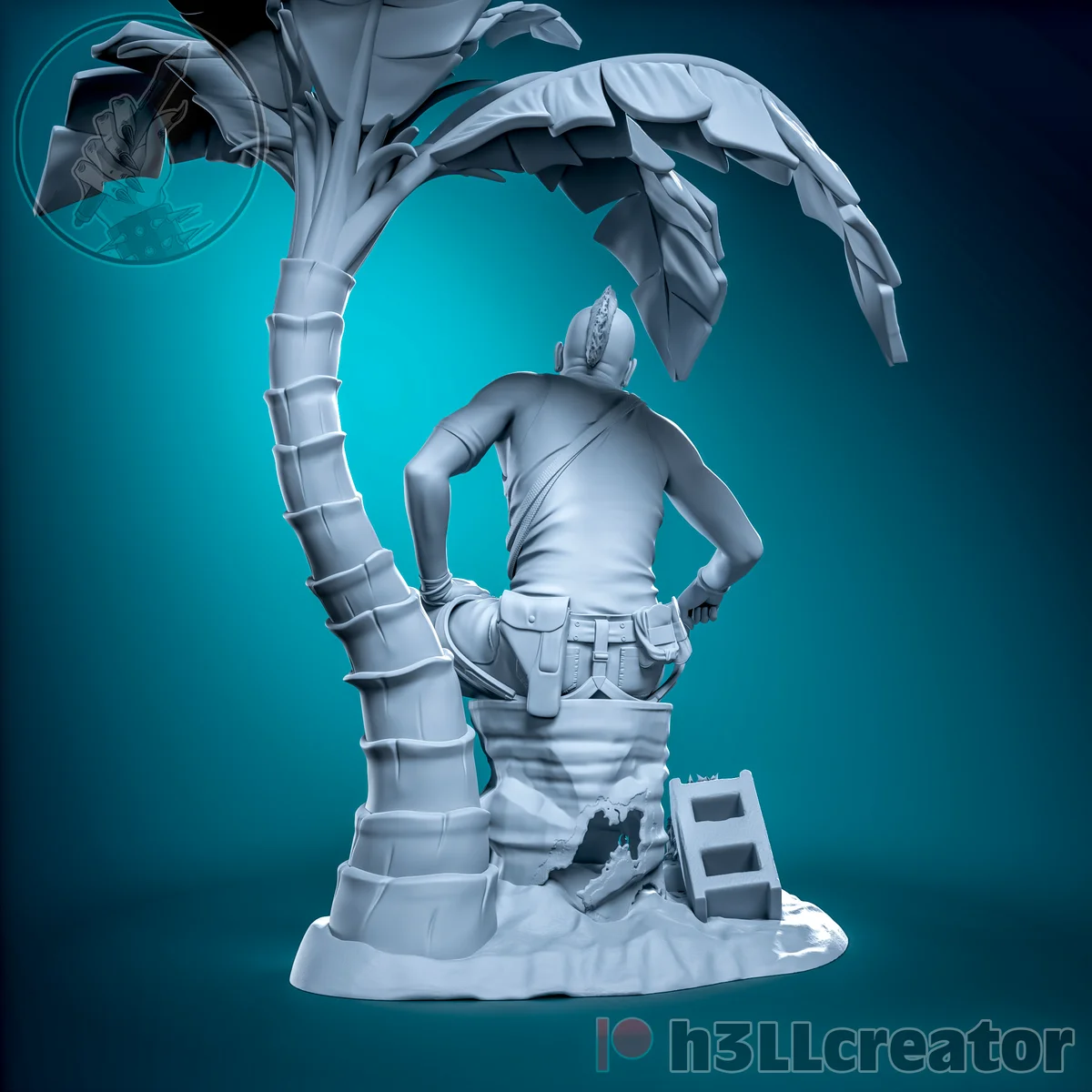 Vaas | Fan Art | 3D Printed Resin Model Garage Kit | *Un-Painted* | H3LL Creator 10
