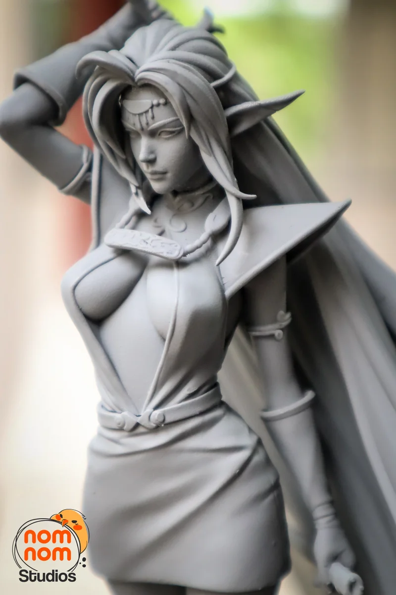 Pirotess | Fan Art | 3D Printed Resin Model Garage Kit | *Un-Painted* | Nomnom 11