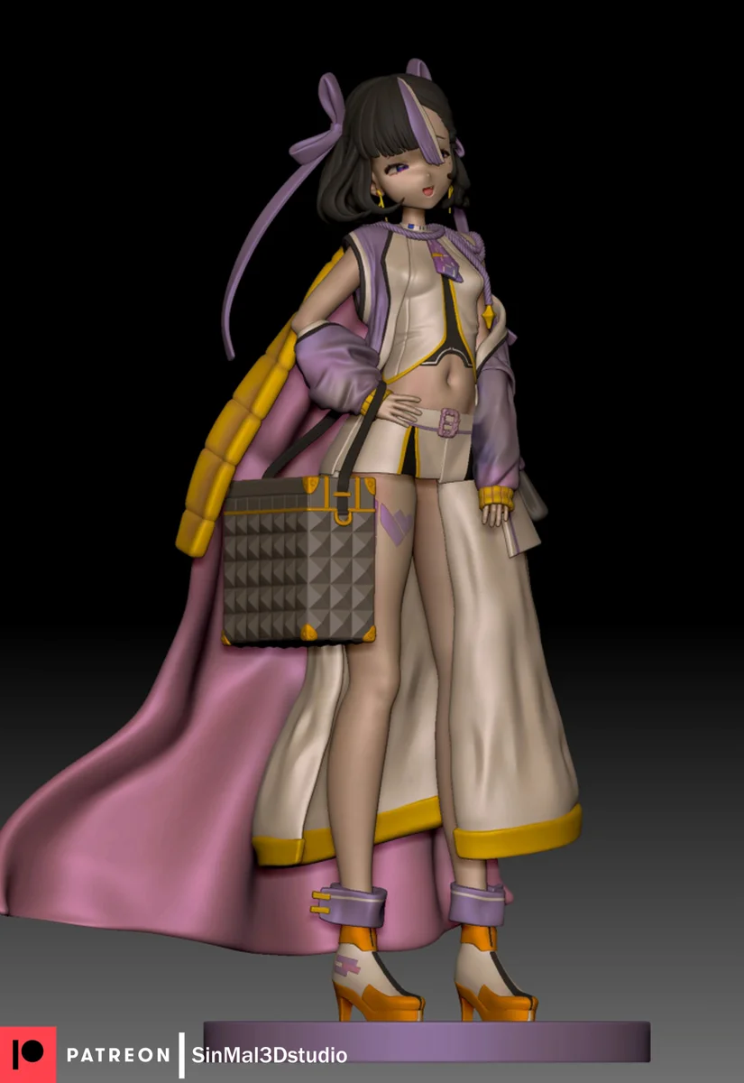 Syuen | Fan Art | 3D Printed Resin Model Garage Kit | *Un-Painted* | Sin3Dstudio 6