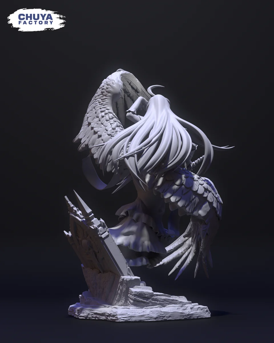 Albedo | Fan Art | 3D Printed Resin Model Garage Kit | *Un-Painted* | Chuya Factory 14