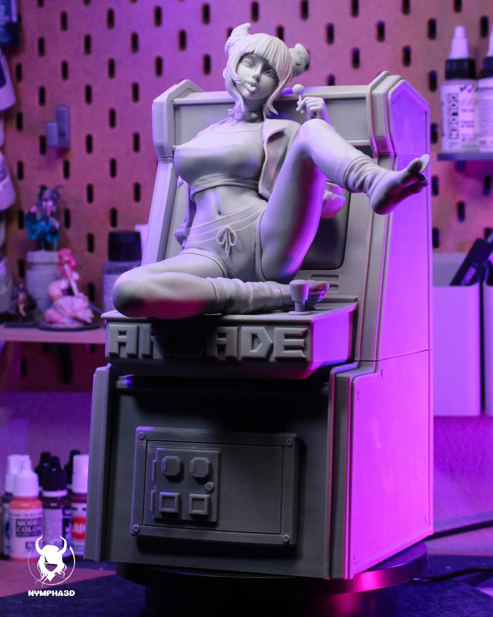 Juri Han | Fan Art | 3D Printed Resin Model Garage Kit | *Un-Painted* | Nympha3D 7