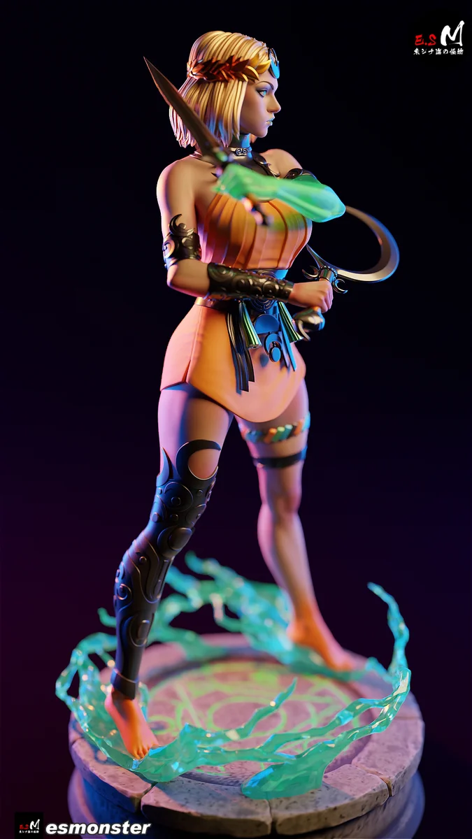 Melinoe | Fan Art | 3D Printed Resin Model Garage Kit | *Un-Painted* | ES Monster 25