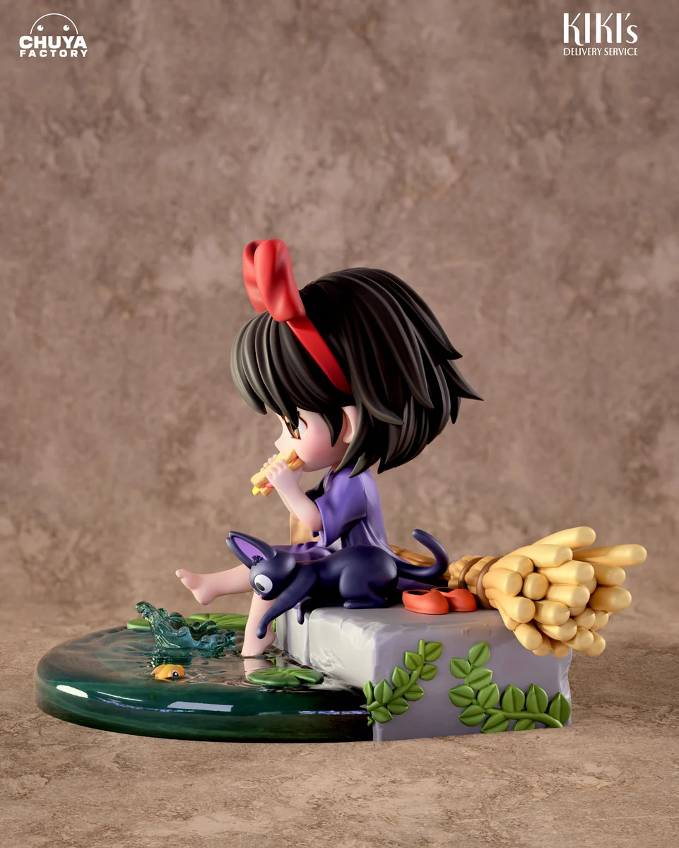 Chibi Kiki | Fan Art | 3D Printed Resin Model Garage Kit | *Un-Painted* | Chuya Factory 3