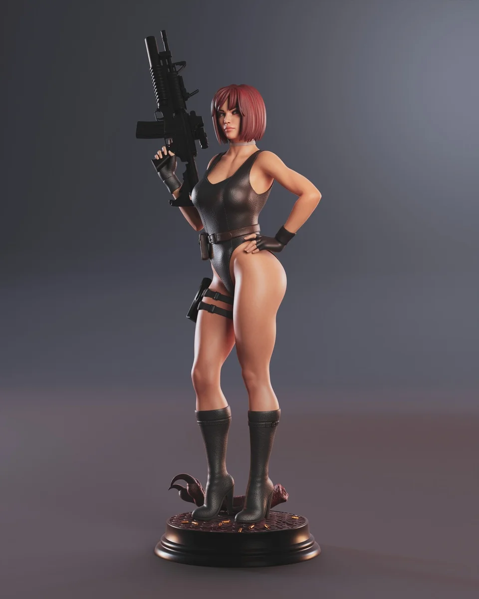 Regina | Fan Art | 3D Printed Resin Model Garage Kit | *Un-Painted* | Abe3D 9