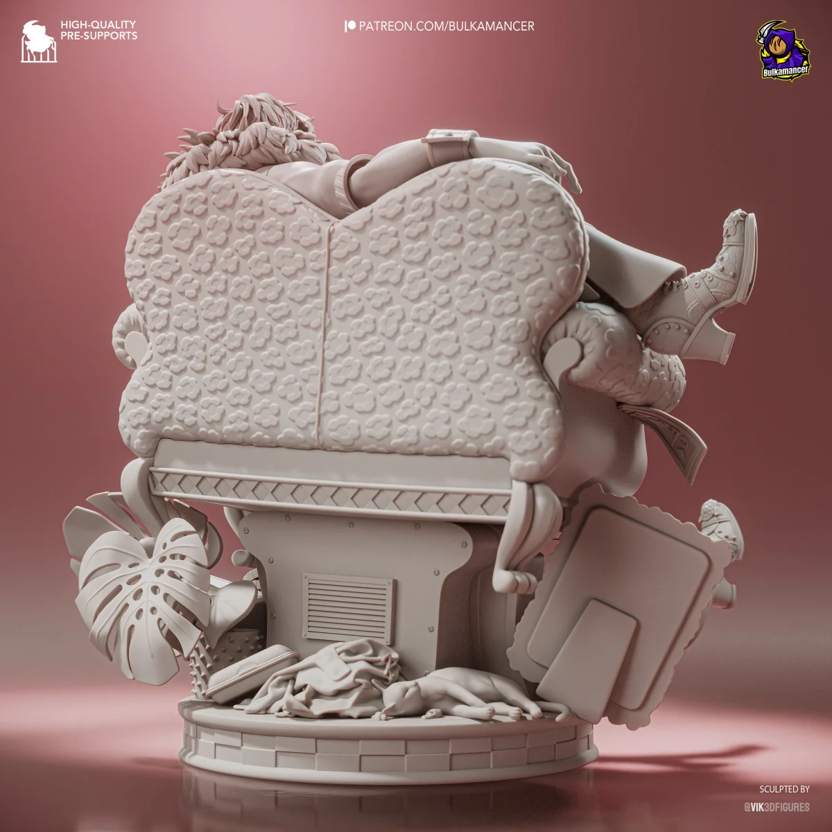 Ace | Fan Art | 3D Printed Resin Model Garage Kit | *Un-Painted* | Bulkamancer 8