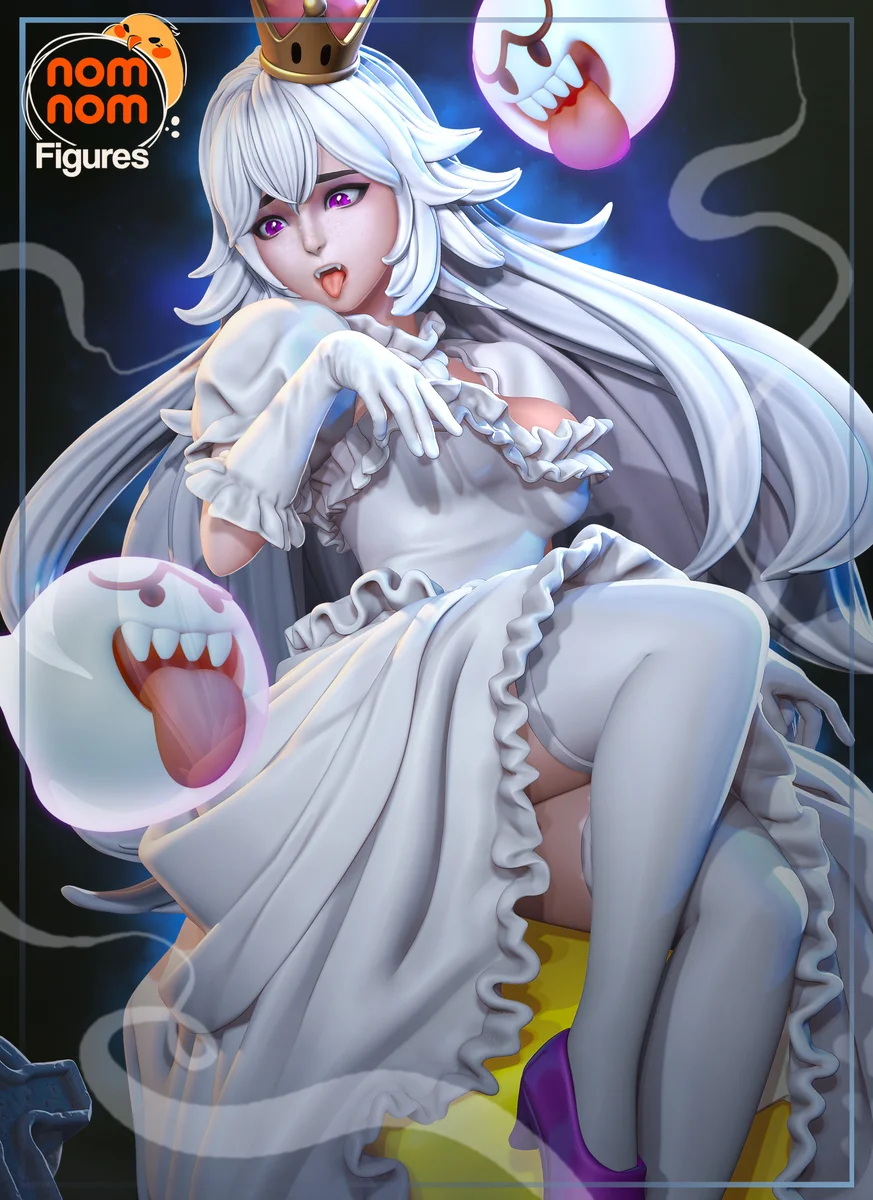 Booette | Fan Art | 3D Printed Resin Model Garage Kit | *Un-Painted* | Nomnom