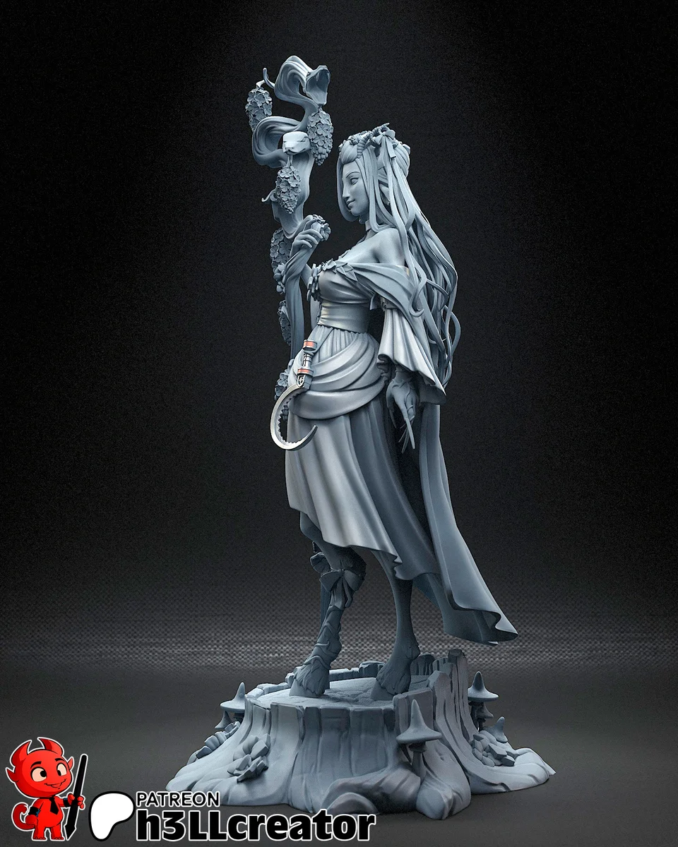 Fearne | Fan Art | 3D Printed Resin Model Garage Kit | *Un-Painted* | H3LL Creator 10