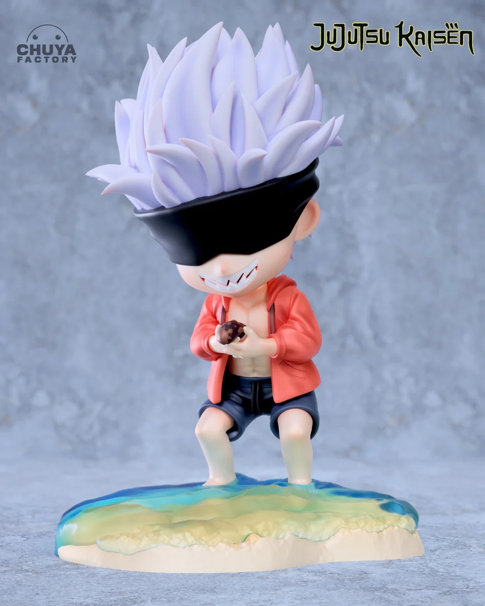 Chibi Gojo Satoru | Fan Art | 3D Printed Resin Model Garage Kit | *Un-Painted* | Chuya Factory 8