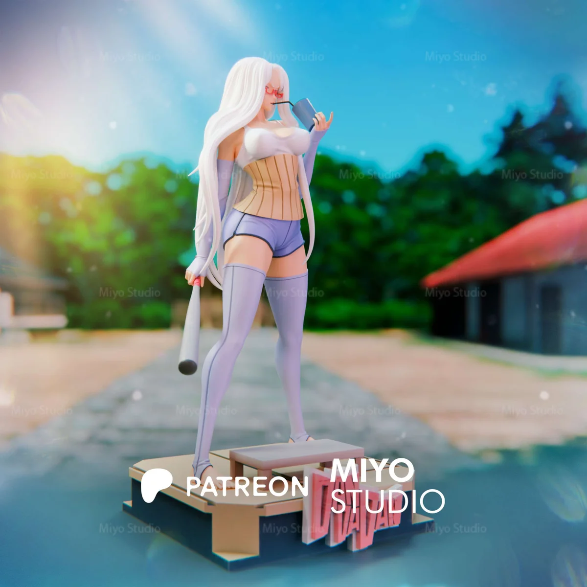 Seiko Ayase | Fan Art | 3D Printed Resin Model Garage Kit | *Un-Painted* | MiyoStudio 4
