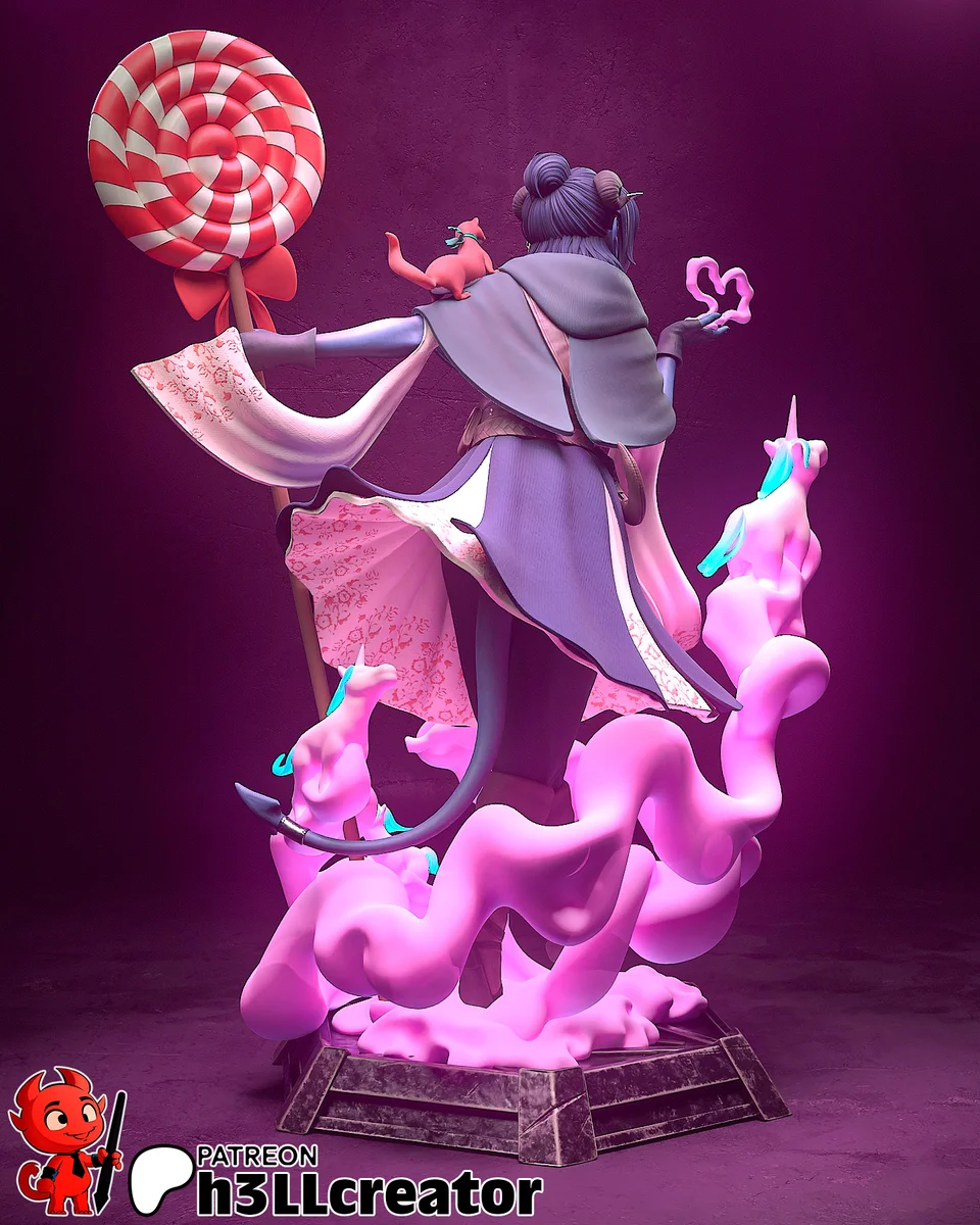 Jester Lavorre | Fan Art | 3D Printed Resin Model Garage Kit | *Un-Painted* | H3LL Creator 6