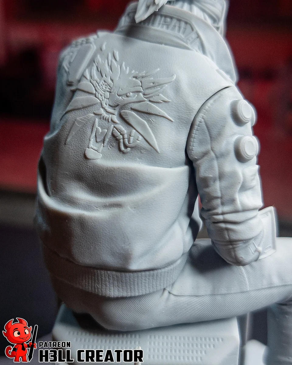 Geralt of Rivia | Fan Art | 3D Printed Resin Model Garage Kit | *Un-Painted* | H3LL Creator 12