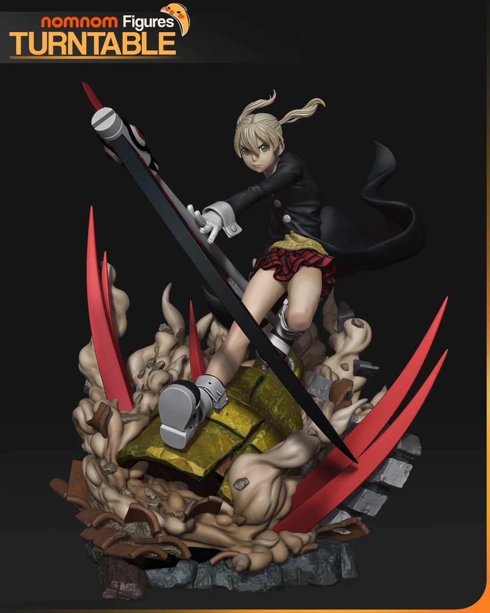 Maka | Fan Art | 3D Printed Resin Model Garage Kit | *Un-Painted* | Nomnom 4