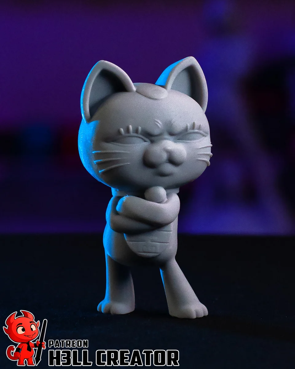 Chibi Turbo Granny | Fan Art | 3D Printed Resin Model Garage Kit | *Un-Painted* | H3LL Creator 4