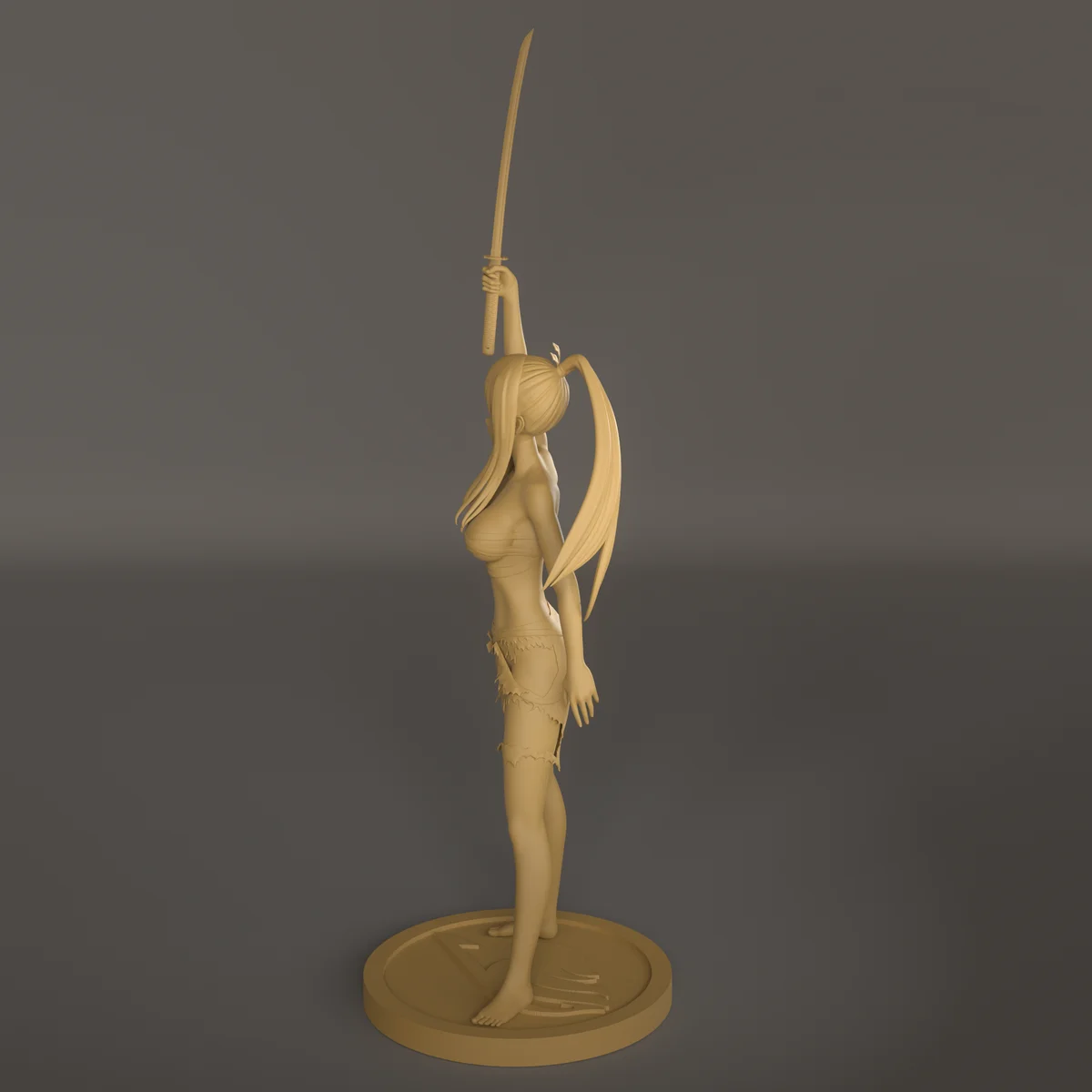 Erza Scarlet | Fan Art | 3D Printed Resin Model Garage Kit | *Un-Painted* | Inari Figure 10