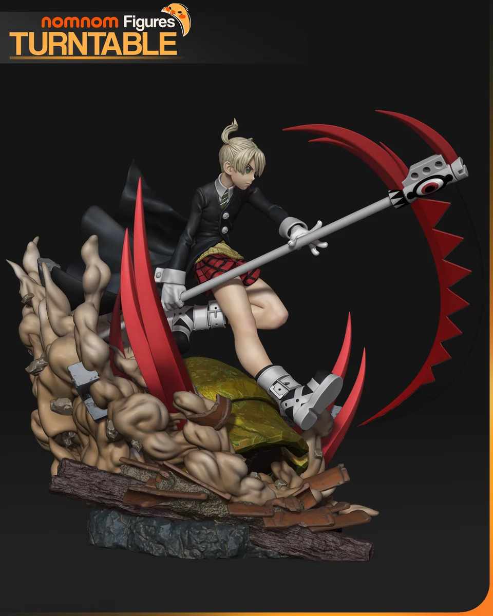 Maka | Fan Art | 3D Printed Resin Model Garage Kit | *Un-Painted* | Nomnom 6