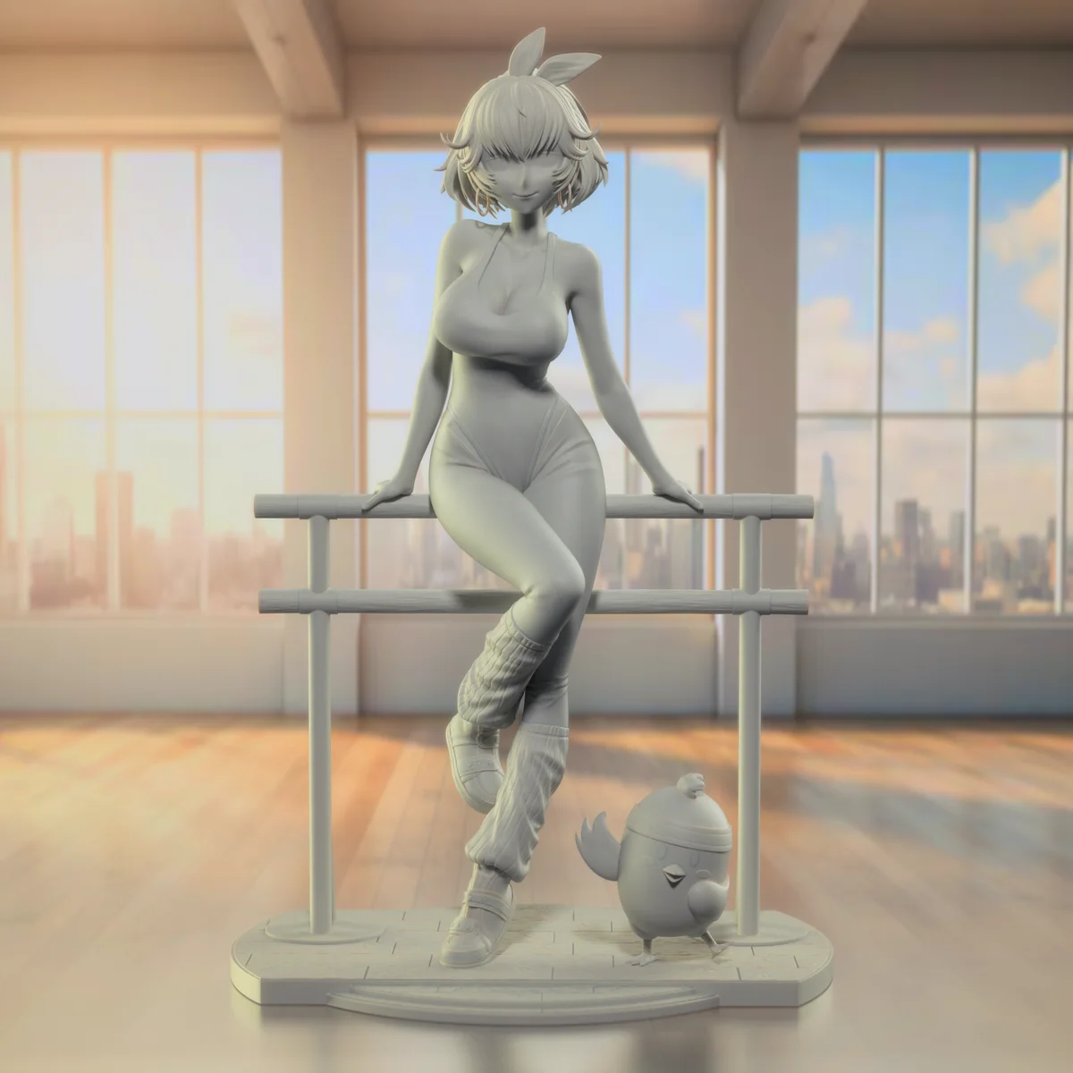 Takanashi Kiara | Fan Art | 3D Printed Resin Model Garage Kit | *Un-Painted* | Inari Figure 9