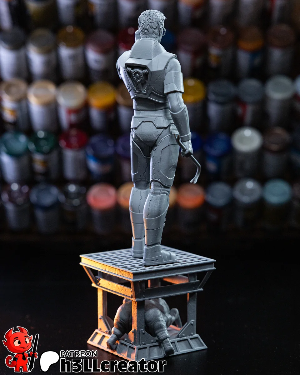 Gordon Freeman | Fan Art | 3D Printed Resin Model Garage Kit | *Un-Painted* | H3LL Creator 8
