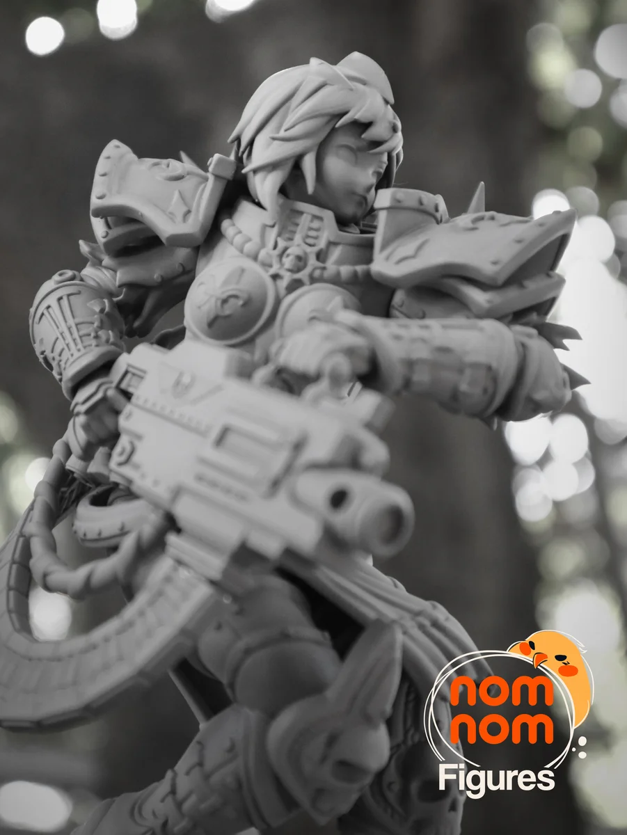 Stronghold Moonlight | Fan Art | 3D Printed Resin Model Garage Kit | *Un-Painted* | Nomnom 10
